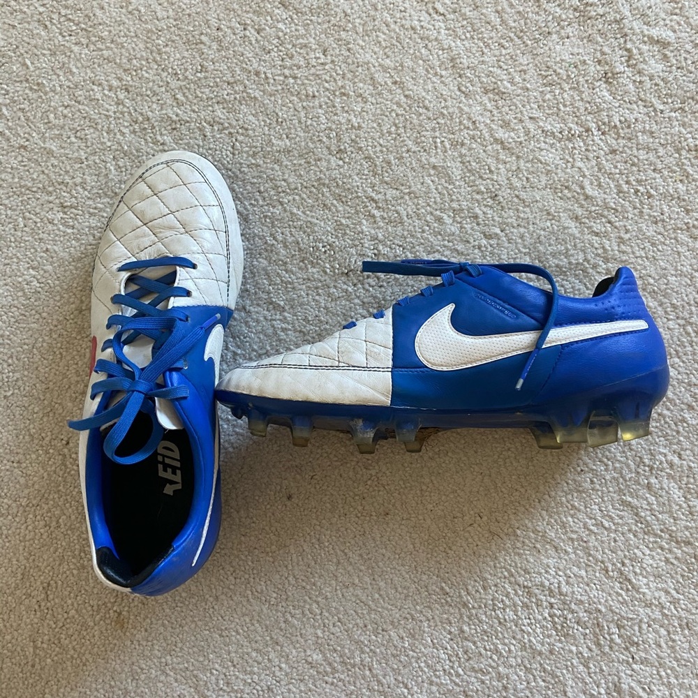 Nike Custom Tiempo Cleats - Size 9 (Euc) - image 3